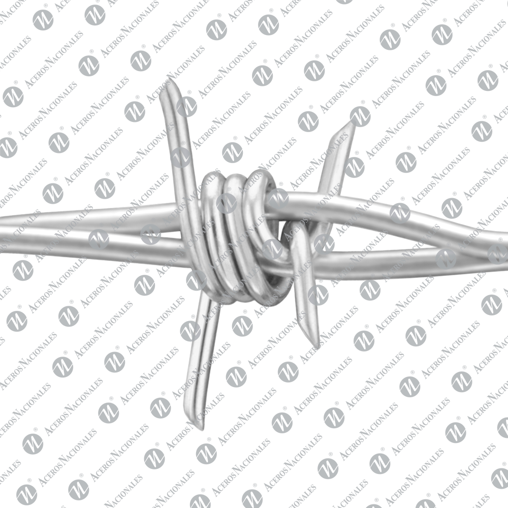 Alambre de púas Potro I de alta tensión Calibre 15.5 4P 5"