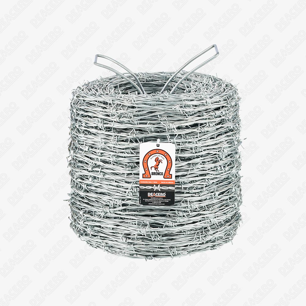 Alambre de púas Bronco